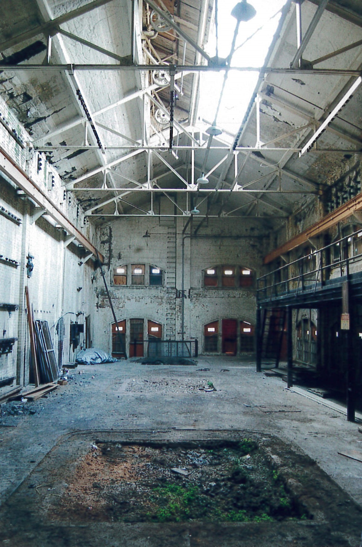 Before main workspace